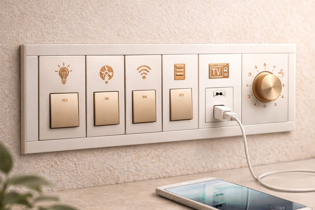 ✨ ملصقات مفاتيح معدنية فاخرة باللون الذهبي الوردي ✨